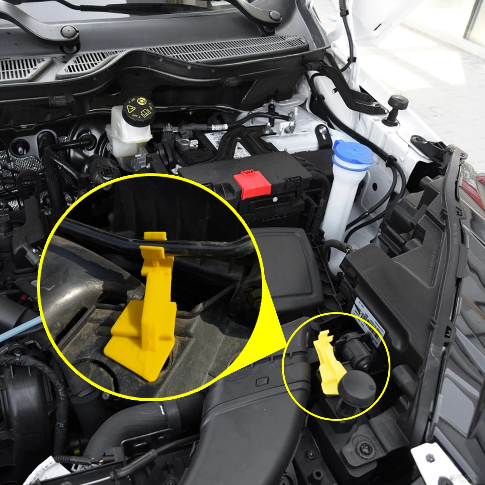 2x для Ford Fiesta B-Max Ecosport Transit Tourneo курьерская капота стержень зажим Стойка Опора