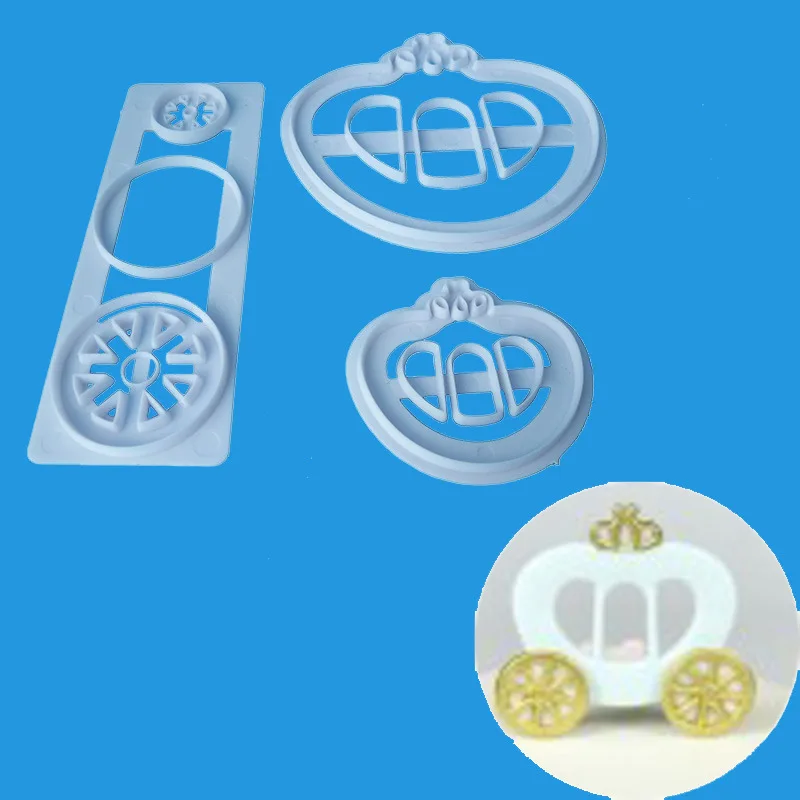 Комплект из 3 предметов платье принцессы и перевозки печенья режущая пластина