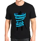 Новая модная футболка с принтом Эмма Лебедь одновременно после времени свободные футболки по индивидуальному заказу мужские топы