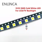 200-500 шт.лот для Сеула 3535 6 в 2 Вт SMD холодный белый светодиод высокой мощности для подсветки ЖК-телевизора
