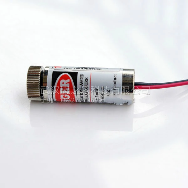 Фокусируемый красный лазерный эллипс точечный диодный модуль LD В постоянного