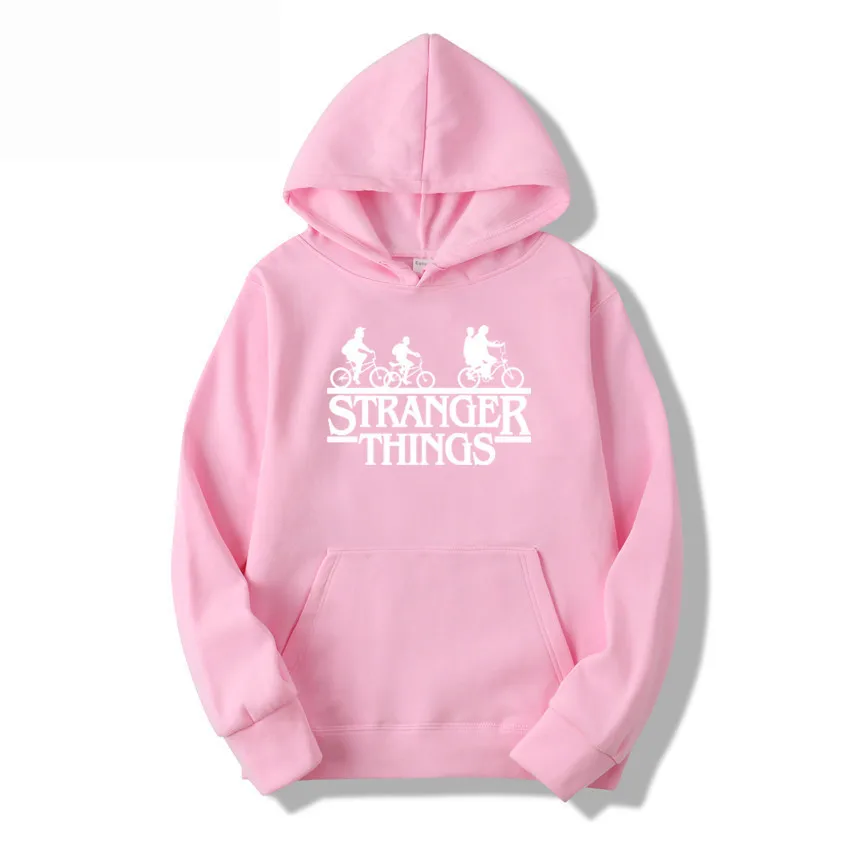 Брендовые модные толстовки с капюшоном странные вещи худи напечатанными буквами