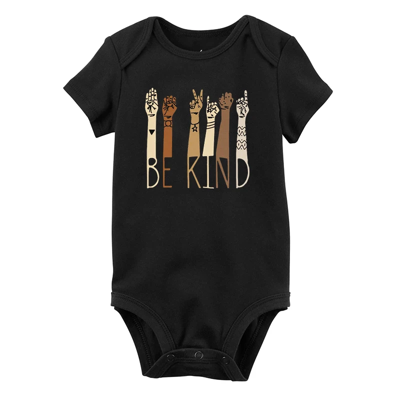 

Black Lives Matter Baby Shirt Mommy and Me Baby Kindness Shirt Family Clothing Baby Girl Clothes Cartoon Casual Sets