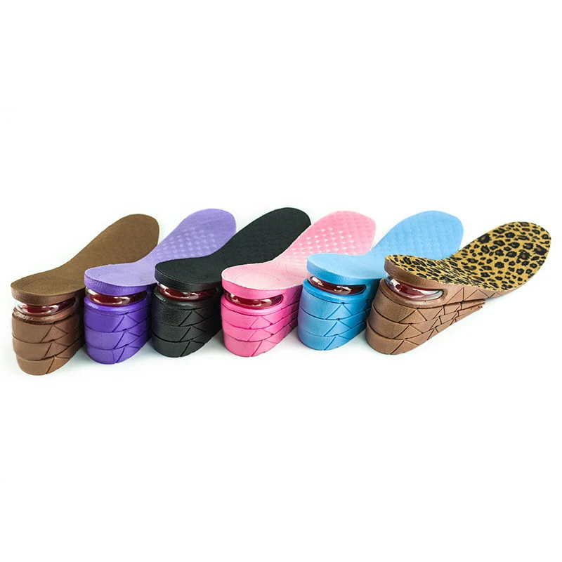 9cm Air Cushion Invisible Height Increase Insole Height Lift Adjustable Cut Shoe Heel Insert Taller Support Absorbant Foot Pad