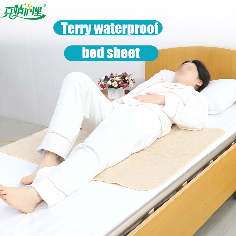 

Medyeye waterproof bed sheet washable incontinence bed pad changing pad cover bed pad adult pee pad mattress protector cover