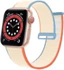 Ремешок нейлоновый для Apple Watch band 45 мм 41 мм 42 мм 38 мм, спортивный браслет для смарт-часов iWatch Series 7 3 4 se
