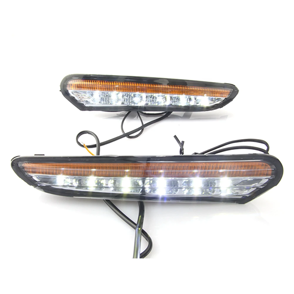 Автомобильные мигающие дневные ходовые огни 1 пара для Buick Encore Opel Mokka 2012 2013 2014 2015