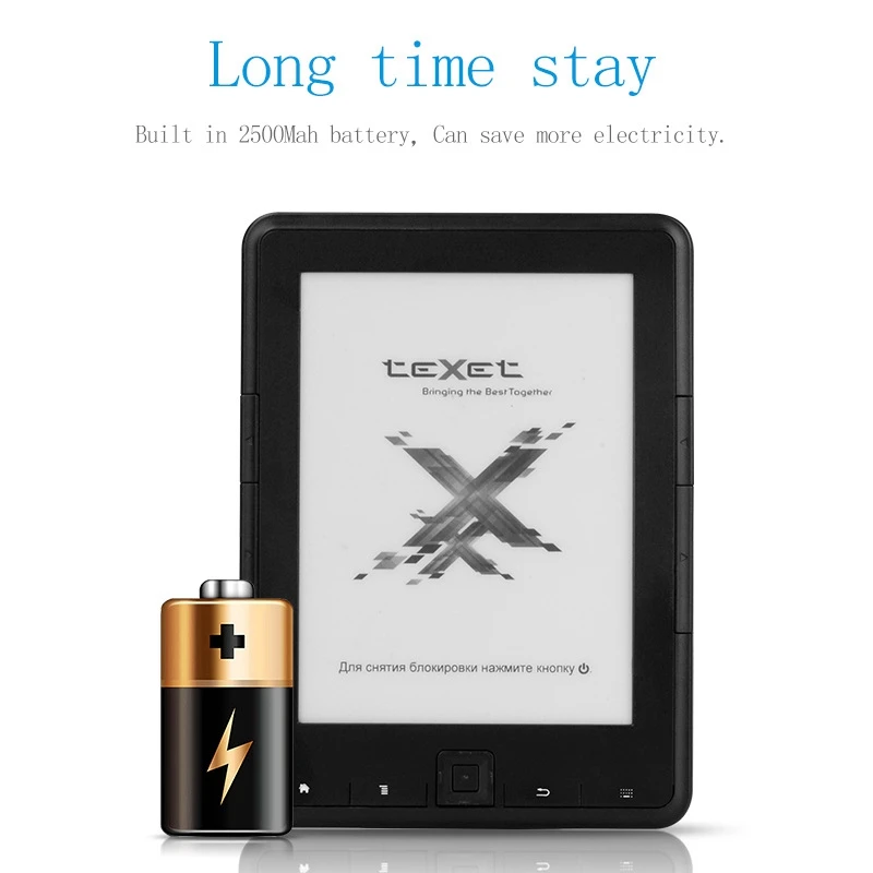 6 дюймов для чтения электронных книг E Ink Разрешение 800x600 4 читалка|Электронные