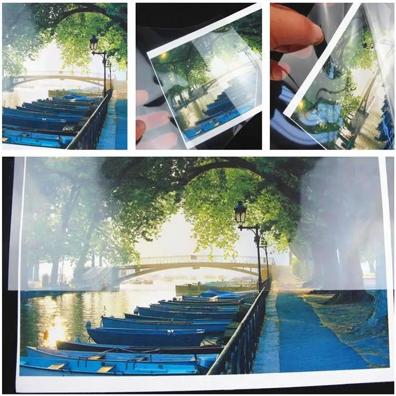 

Printing Transparent Film A4A3 Fine Sanding Transparent High Film Temperature Sanding Fine Resistance Paper Photographic I9H7
