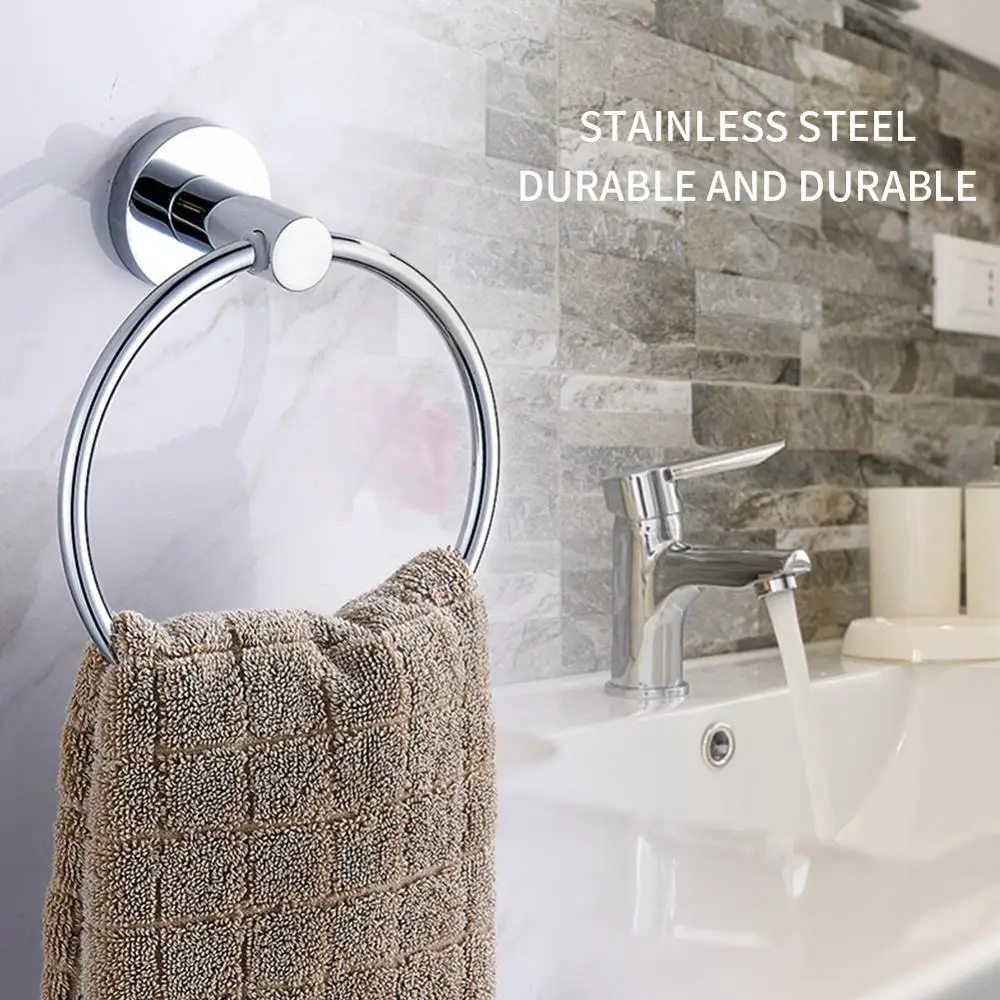 Кольцо для полотенец кольцо полотенца вешалка крючки Современная круглая