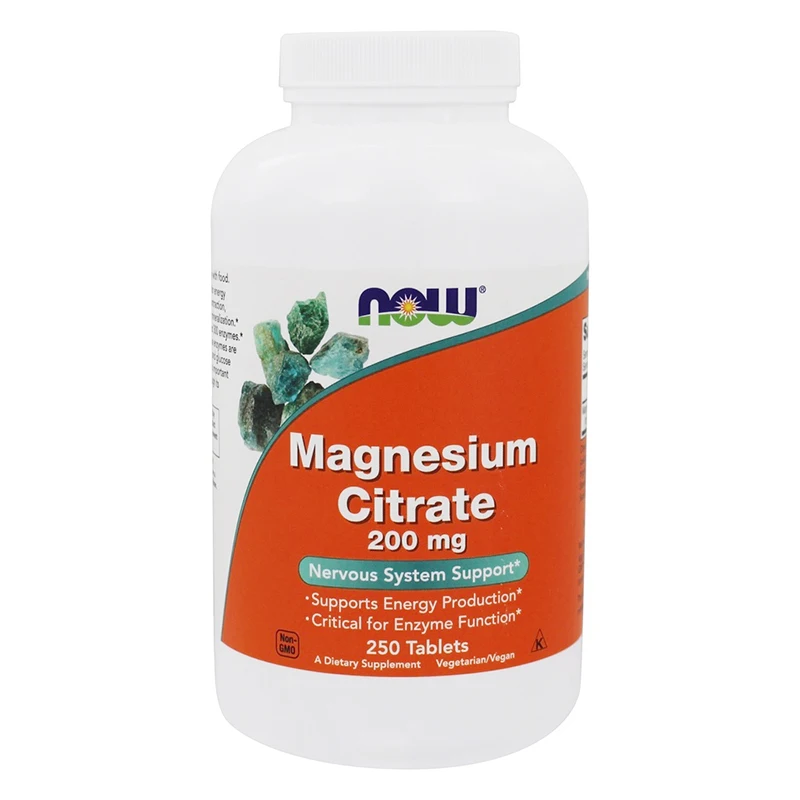 

Provide 200 mg of magnesium citrate free of charge, which is essential for the function of enzyme 250 tablets