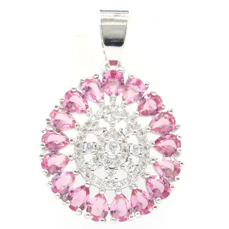 30x20 мм 2020 милые создан розовый турмалин кубический циркон женская одежда на