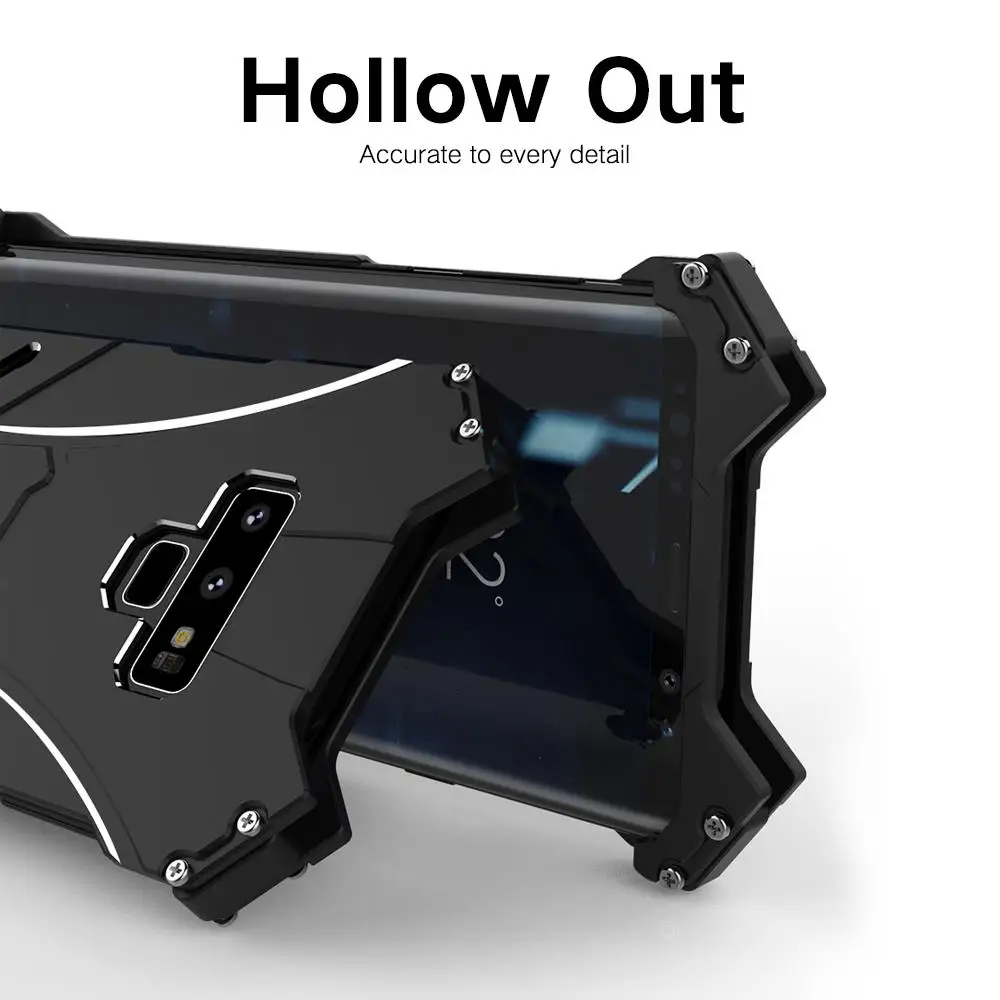 Противоударный алюминиевый чехол с Бэтменом для samsung Galaxy Note 9 10 8 FE S10 Plus S10E