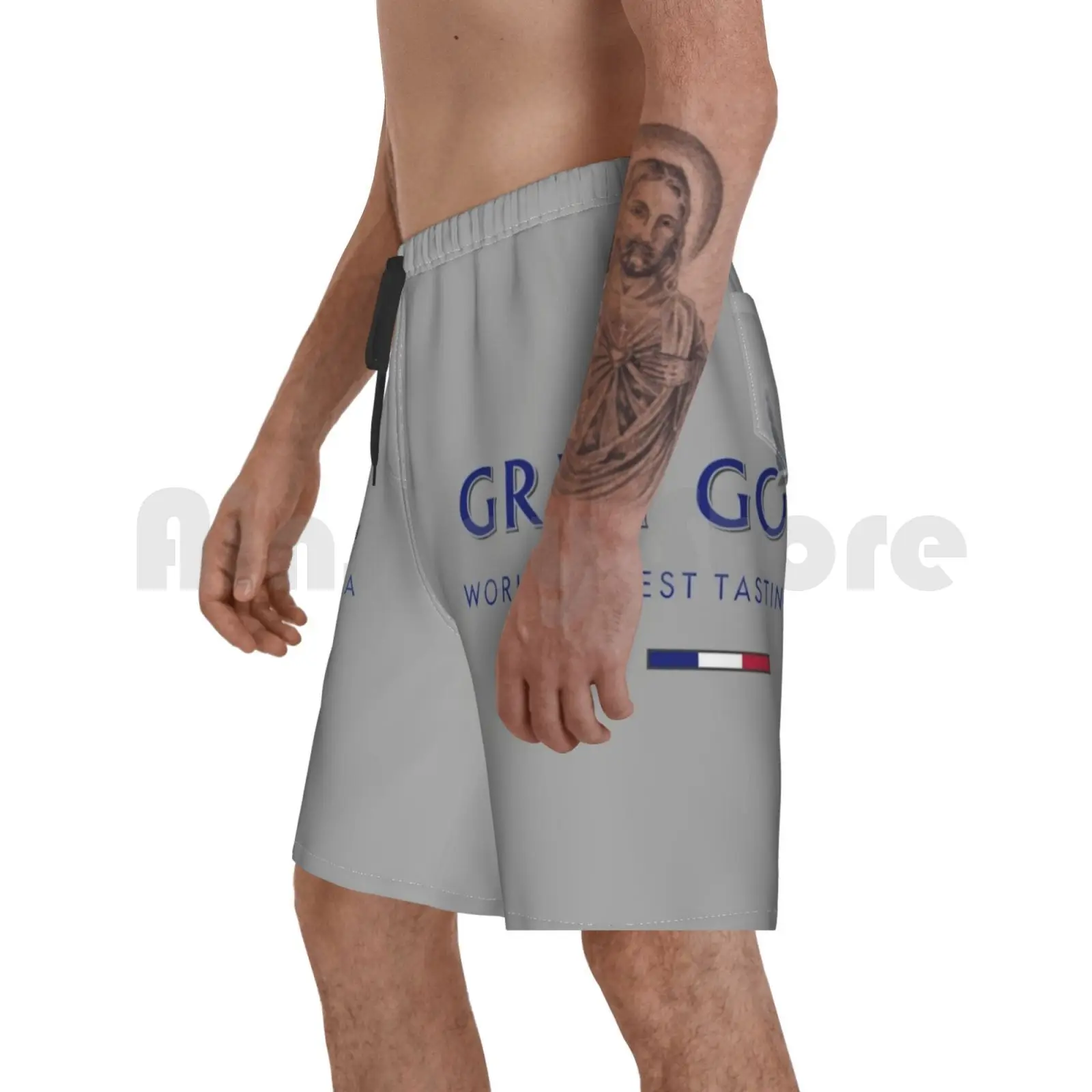 

Пляжные шорты серые гусиные напитки серые гусиные