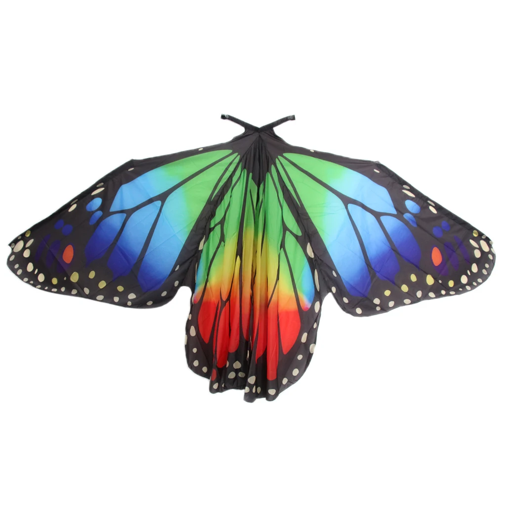 

Египетский большой разноцветный костюм для танца живота с крыльями Исиды, Рождественская танцевальная одежда с крыльями