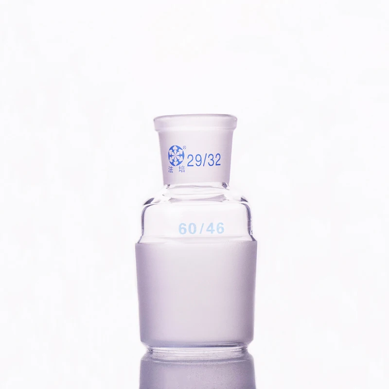 Соединение из боросиликатного стекла женское 29/32 мужское 60/46 переходник