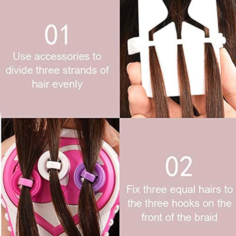 In Stock Electric Automatic DIY Hair Knitting Machine Braid Tools Twist Roll Twisted Xmas Girl Gift | Красота и здоровье