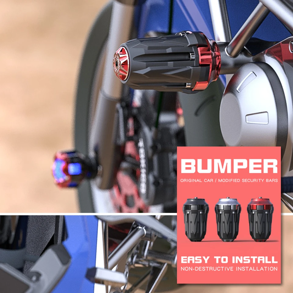 Универсальный защитный кожух для мотоцикла из алюминиевого сплава защита от