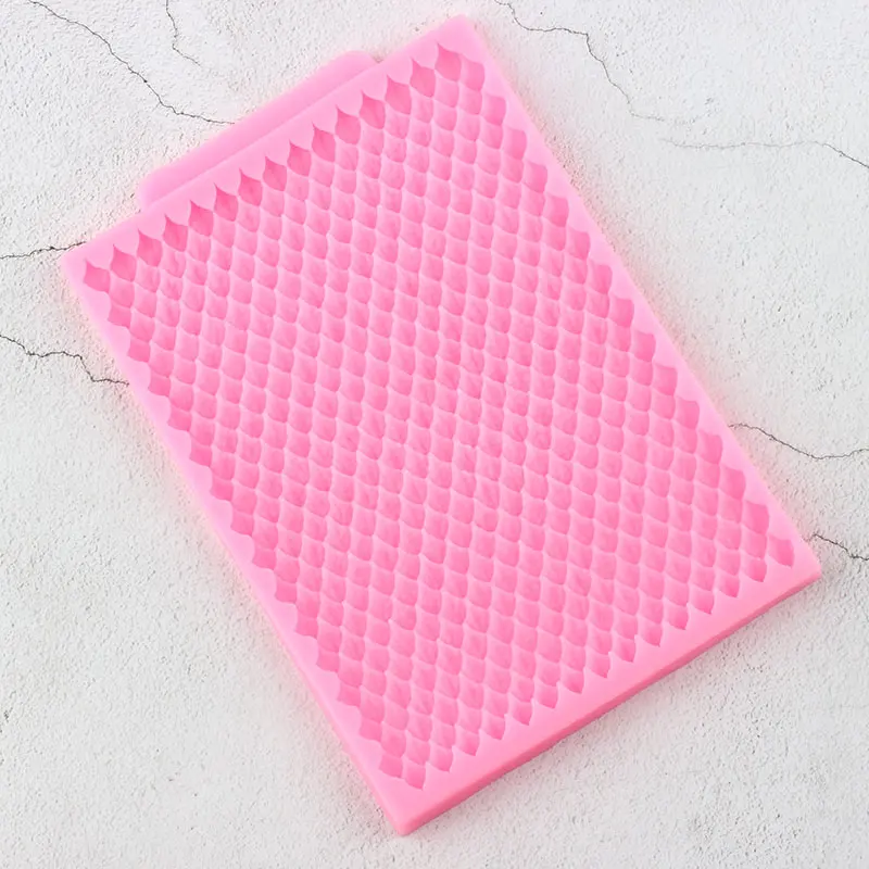 Дракон чешуя торт кайма силиконовые кружева формы Детский День Рождения Кекс