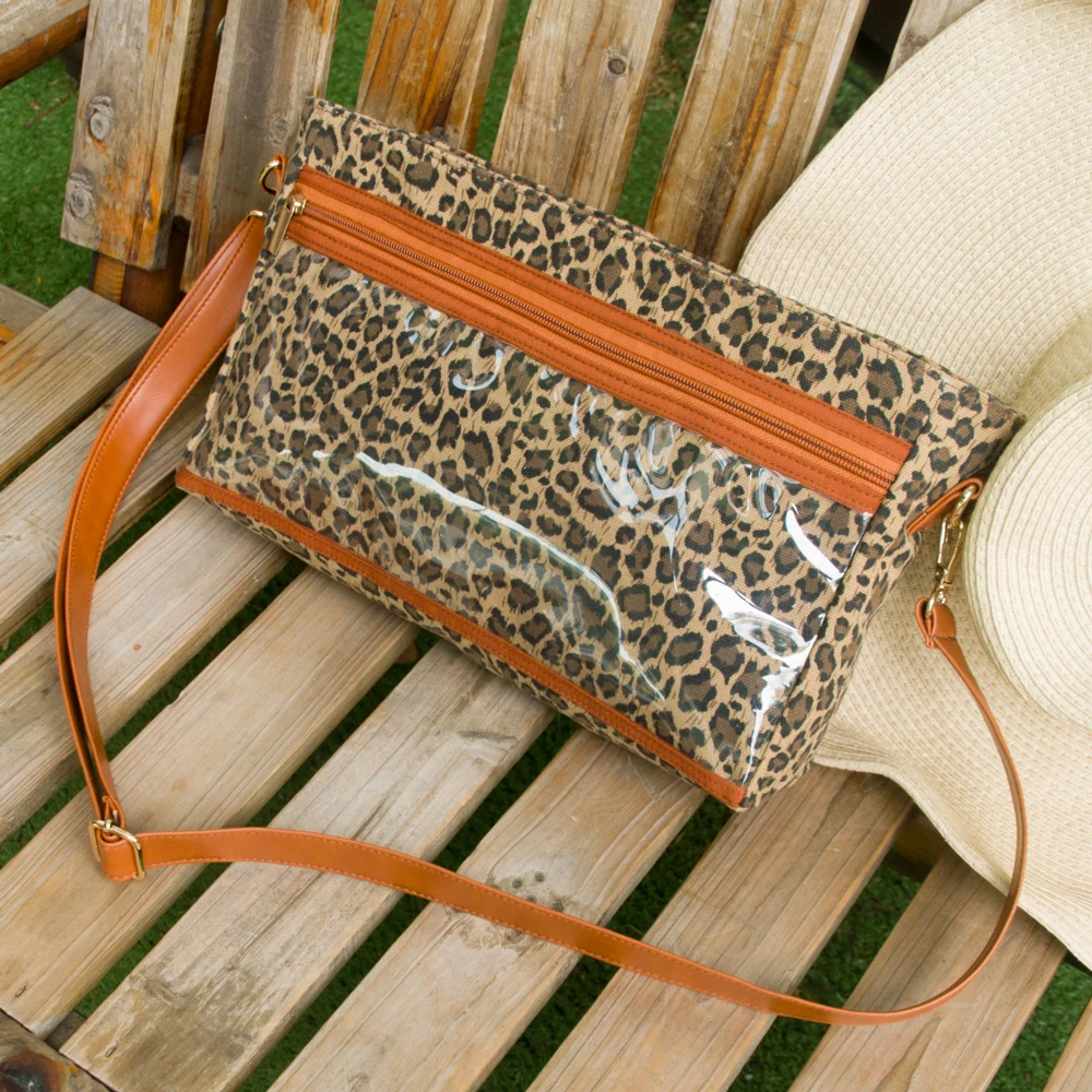 

GA USA Local Delivery Small Simple Leopard Cosmetic Bag DOM-1141026