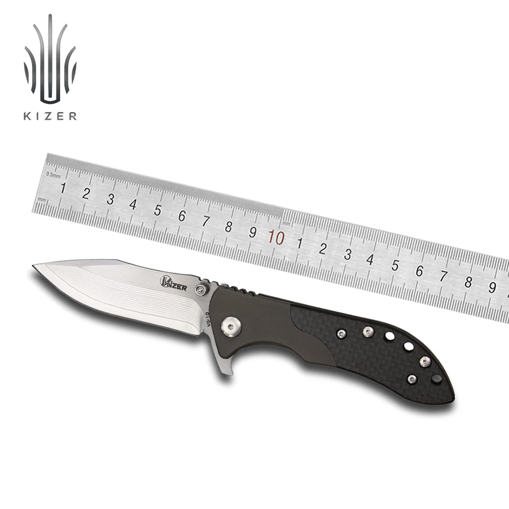 Складной нож Kizer Pocket limited Edition 8 Sku Опциональная серия KI - Цвет: ki4424a2