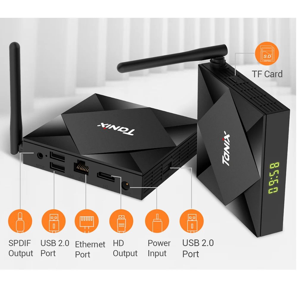 ТВ-приставка Tanix TX6S на Android 10 4 + 64 ГБ Allwinner H616 ядра 2 ГГц | Электроника