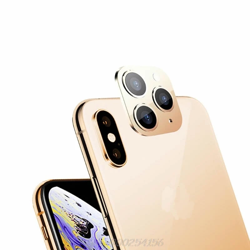Новый чехол для объектива камеры iPhone X XS/XS максимальное изменение секунд 11 Pro