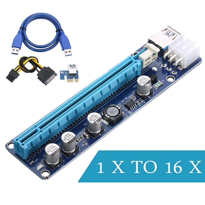 MAYITR 1 шт. высокое качество PCI E Pcie 1X до 16X адаптер Райзер карта прочный позолоченный