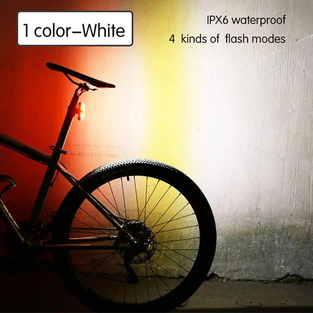 Bike Light USB Rechargeable LED Taillight Super Bright Cycling Tail Safety Warning Flash Bicycle | Спорт и развлечения