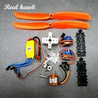 Бесщеточный двигатель A2212 1400KV 30A ESC, крепление двигателя Outrunner 9050 Propeller SG90 9G Micro Servo для радиоуправляемого самолета вертолета с неподвижным крылом