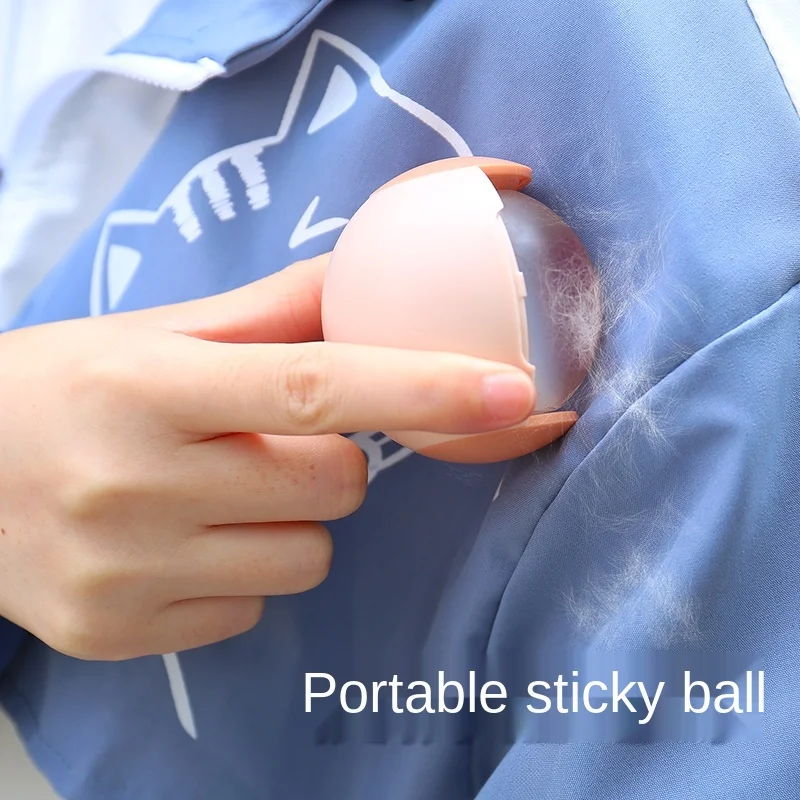 

Портативный многоразовый прибор для удаления шерсти домашних животных, кошка, круглый дизайн, инструмент для чистки волос, для одежды, дива...