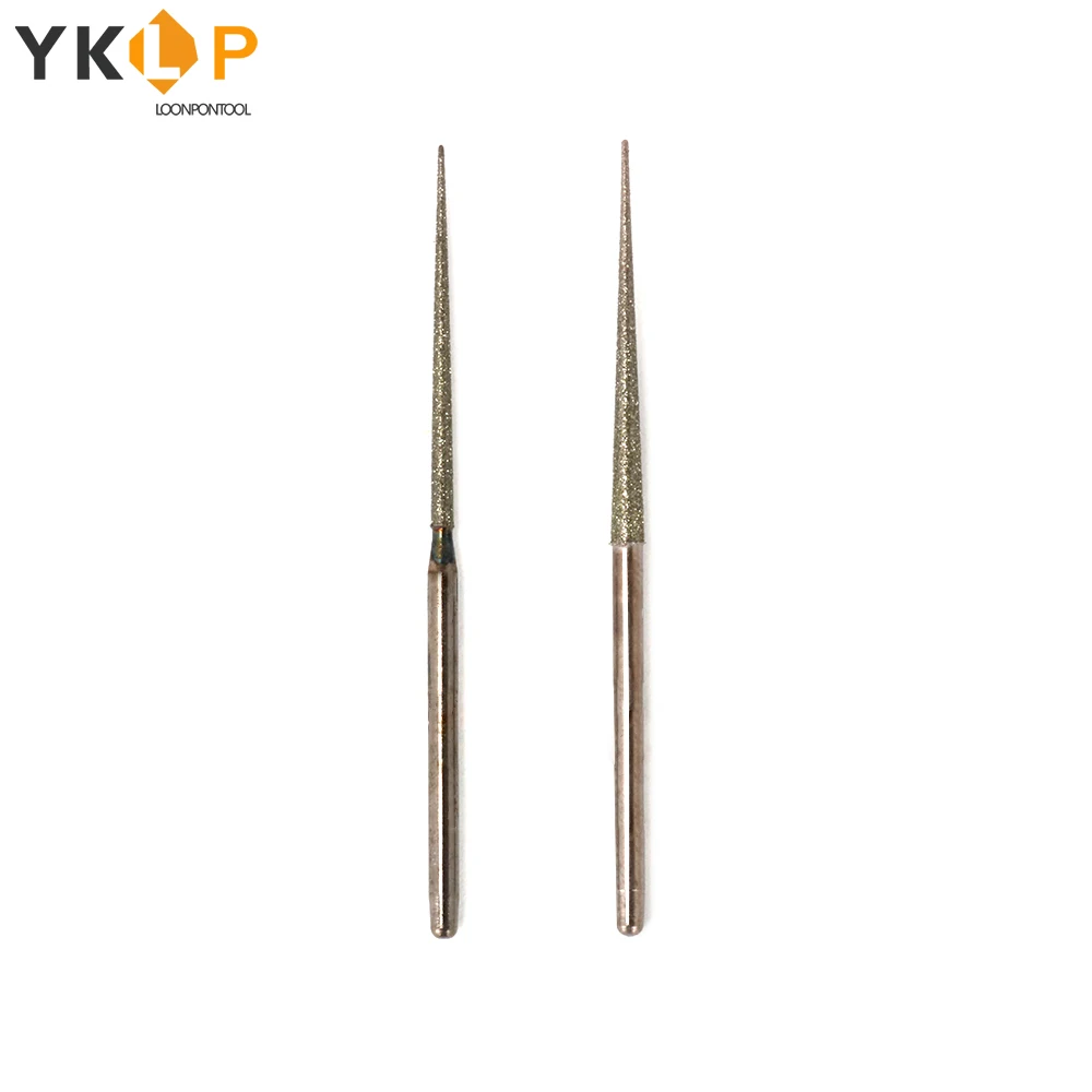 Алмазная игла 2 35 мм Алмазное покрытие Шлифовальная головка иглы наконечник