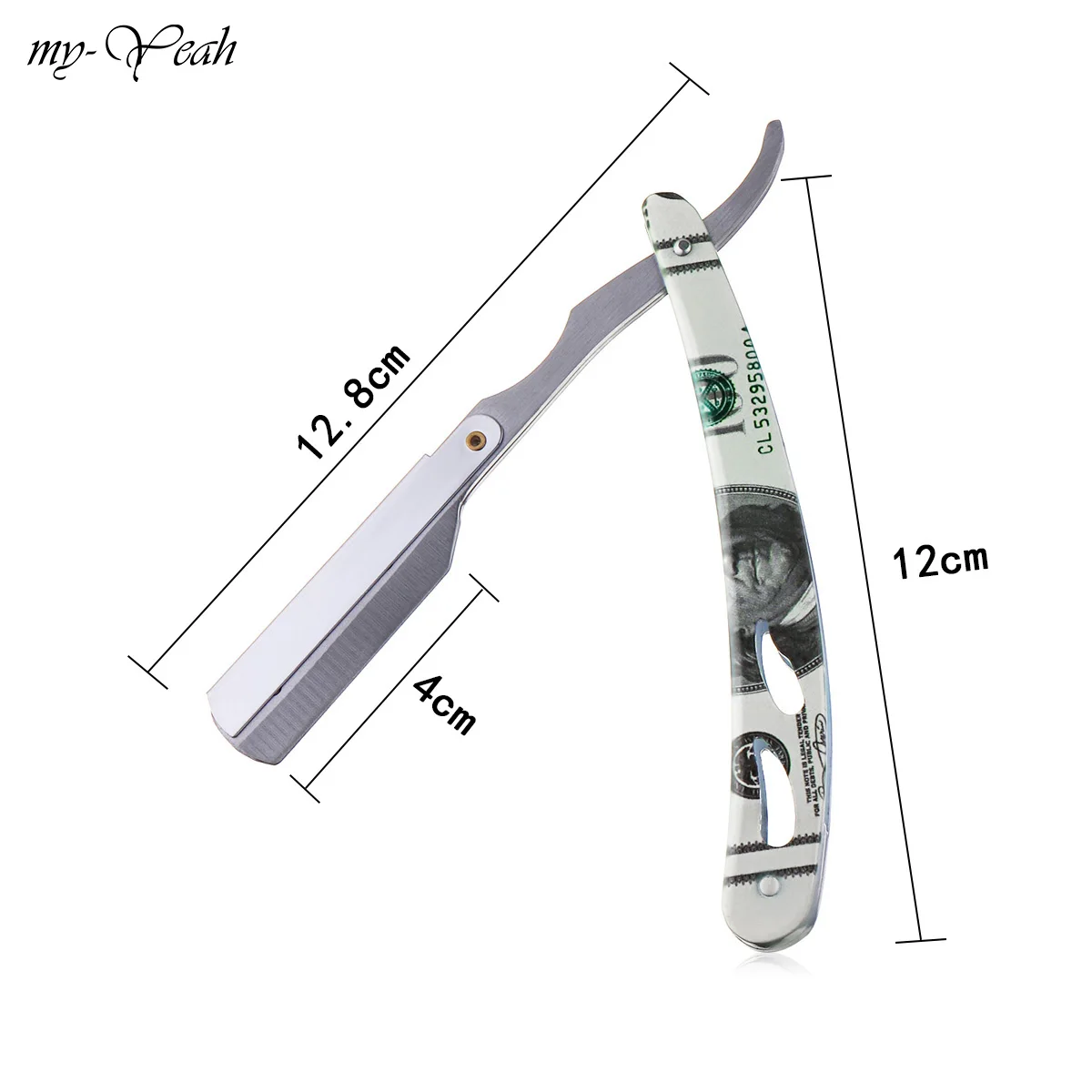 2 цвета Мужская бритва для бритья парикмахерские инструменты складной нож