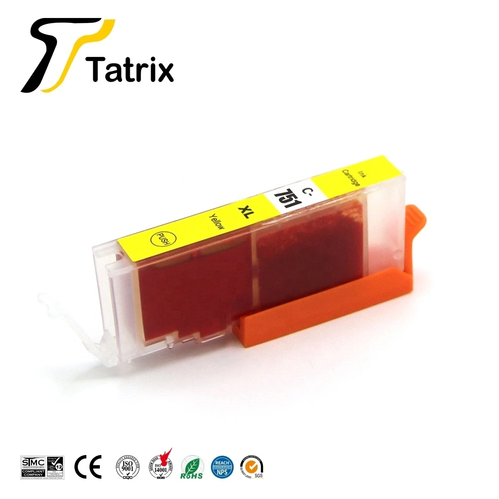 Tatrix для Canon PGI750 CLI751 совместимый чернильный картридж pgi750xl cli751xl PIXMA