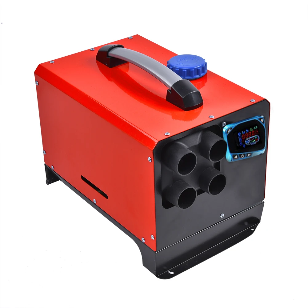 Автомобильный стояночный обогреватель 12V24V 5KW Air Diesels, стояночный обогреватель, ЖК-экран, переключатель, автомобильный обогреватель для RV, моторный прицеп, грузовики, лодки