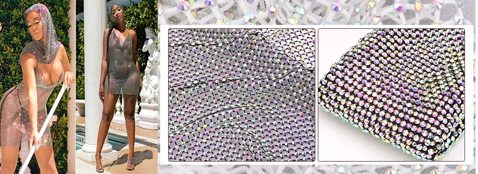 JUNAO 45cm Sewing Crystal AB Rhinestones Fringe Chain Glass Stones Tassel Metal Trim Crystal Applique Strass Tape for Dress DIY