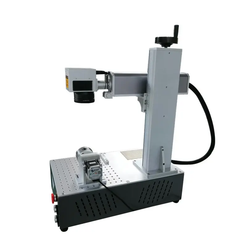 

split laser marking machine 30w 200*200mm metal marking machine CNC laser engraver Raycus laser source for silver aluminum