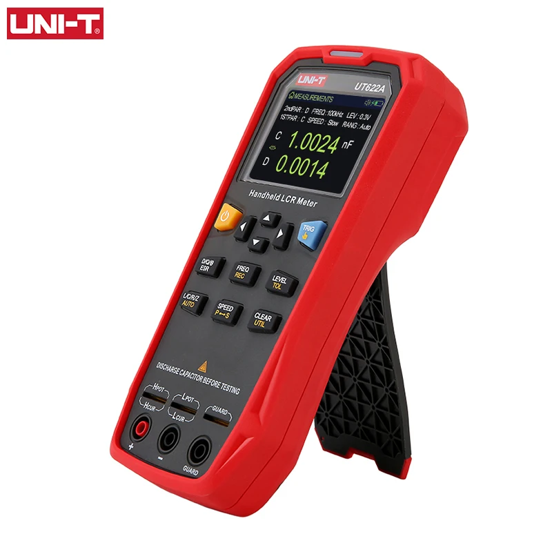 UNI T UT622A UT622C UT622E Высокоточный Измеритель LCR промышленный ручной тестер