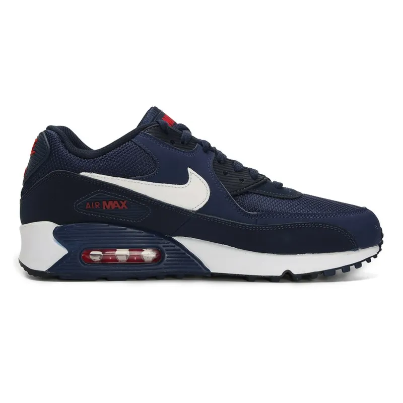 Оригинальные мужские кроссовки для бега от NIKE AIR MAX 90, новые цветные легкие Нескользящие модные Оригинальные кроссовки AJ1285