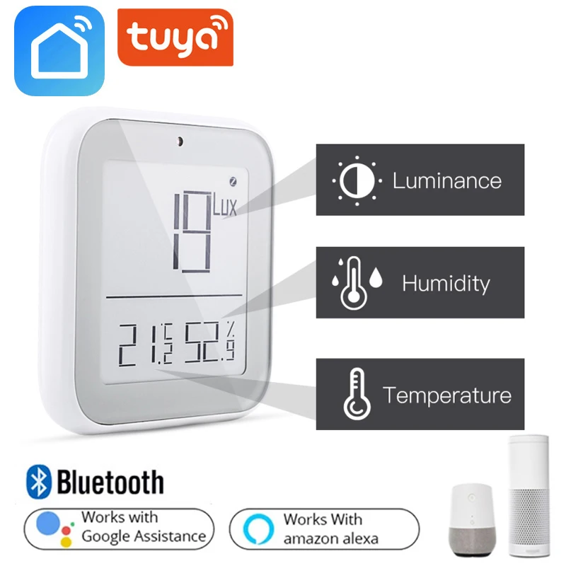 

Смарт-термометр Tuya с Bluetooth и управлением через приложение