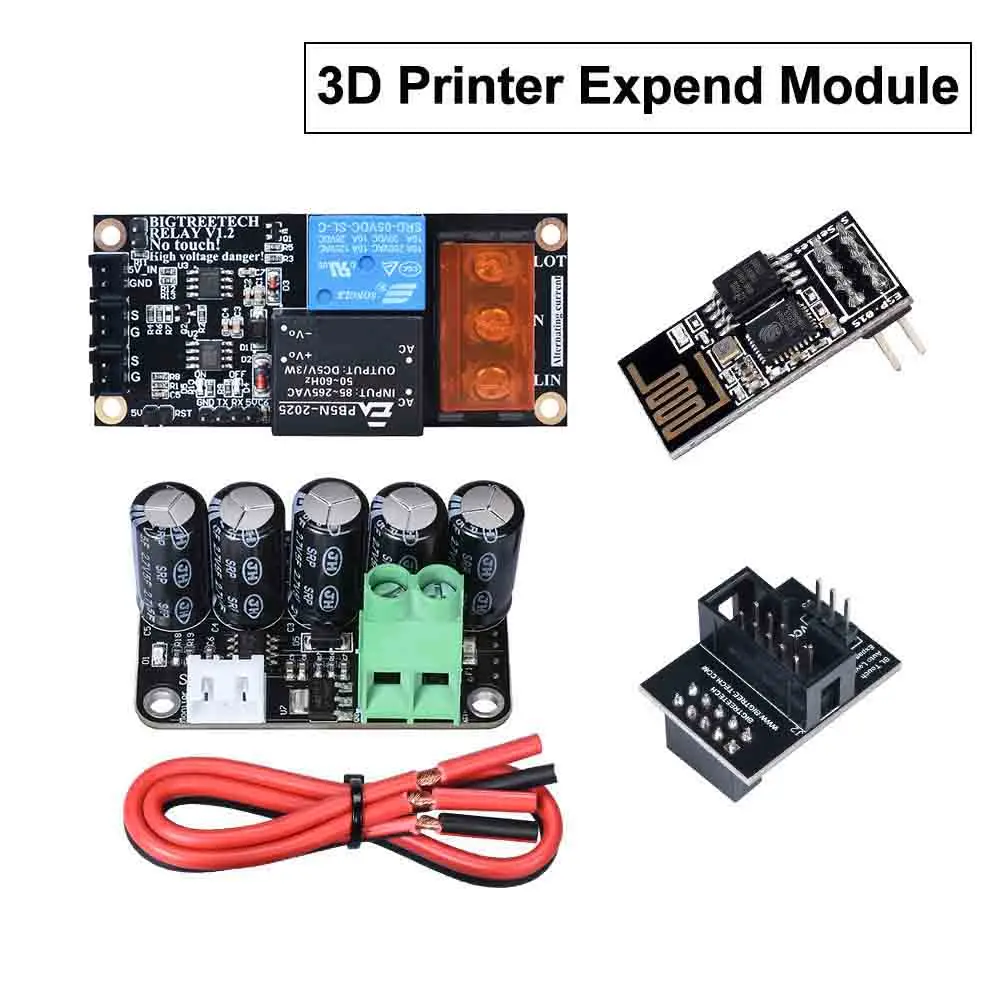 3d принтер плата расширения Модуль наборы мини UPS V2.0 Pin 27 плата BLTOUCH реле V1.2 Мощность монитор Wi-Fi для SKR V1.3 PRO MINI E3