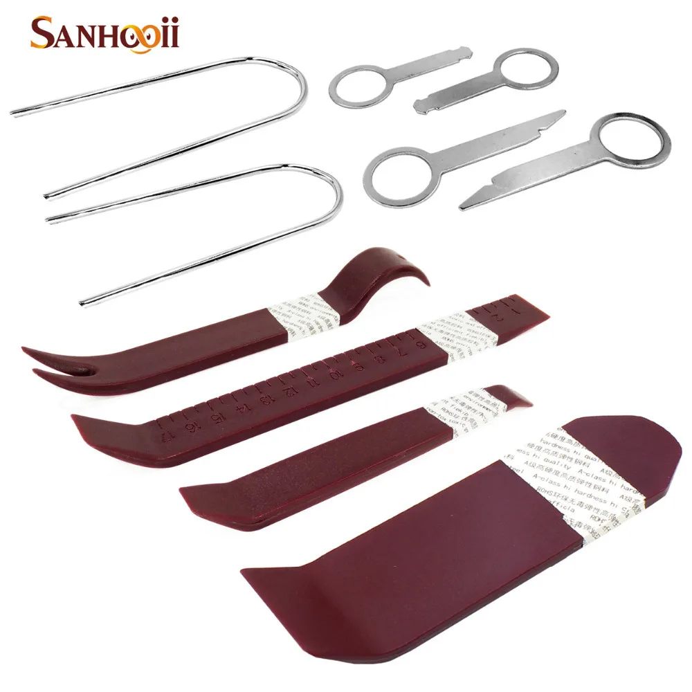 

Автомобильный инструмент для удаления обрезки авто панель двери тире аудио ремонт пластик Прай Набор радио навигатор Инструменты для удал...