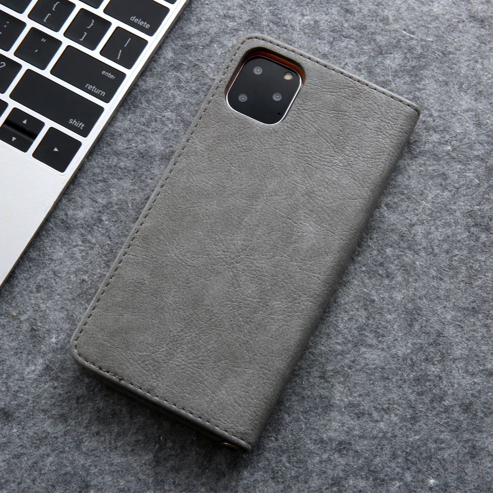 Для iPhone 11 Pro Max Чехол кожаный Магнитный Флип-кошелек чехол для iPhone X XR XS Max 8 7 6 6S Plus чехол с подставкой Держатель для карт