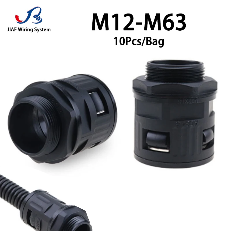 10 шт. AD21.2/M25 * 1 5 сильфоновый Соединительный быстроразъемный шланг гофрированный