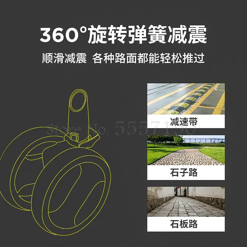 Pet stroller puppy dog out light cat folding trolley Teddy small baby supplies | Dog Carriers &amp Bags