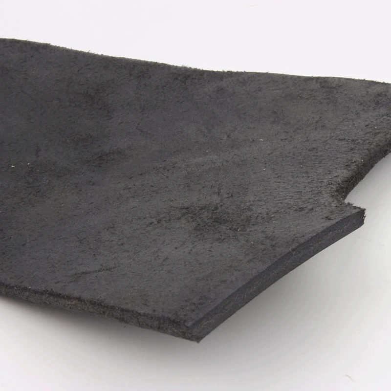 Veg дубленая кожа натуральная коровья резьба черный цвет толщина 4 мм краска для