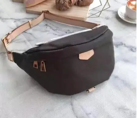 

New fashion outdoor bags high quality real leather BUMBAG speedy bag for men and women Pocket Inclined shoulder bag