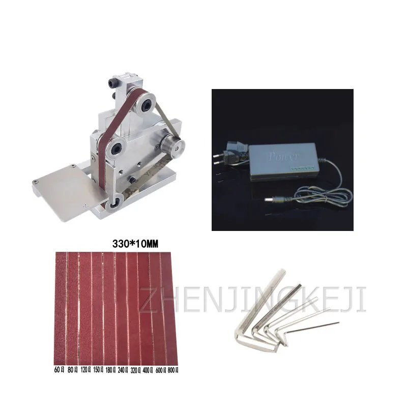 Мини-шлифовальный станок для лент настольный полировальный сделай сам