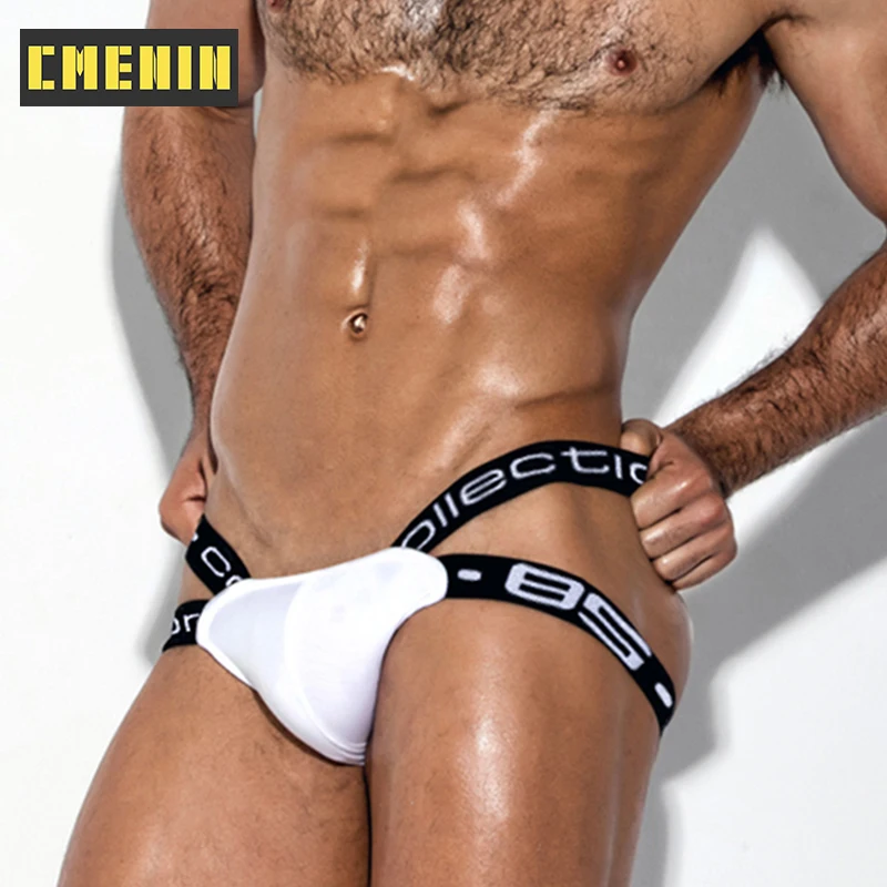 Мужское нижнее белье CMENIN желтые дышащие трусы джоки из хлопка стринги BS3501 2020| |