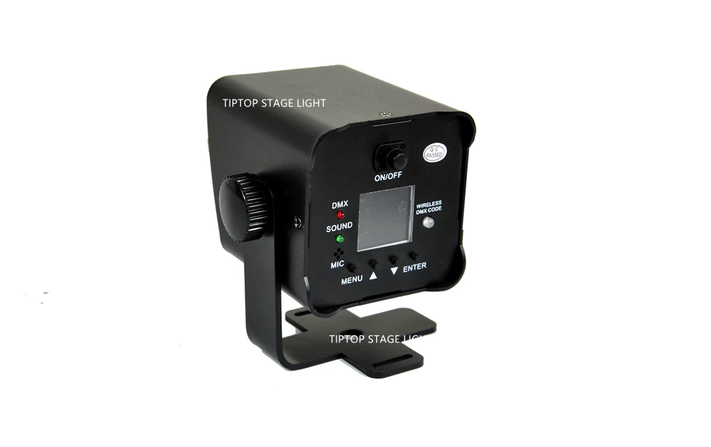 Gigertop 1x15 Вт RGBWA UV 6в1 цветной точечный аккумулятор Par Light Мини размер подвесной кронштейн ферменный потолочный светильник беспроводной DMX сценический светодиодный